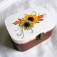 Cutie din lemn -floarea soarelui-