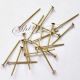 Ace cu cap bronz antichizat 2cm 50BUC