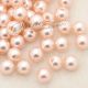 Perle roz acril 8x7.5mm