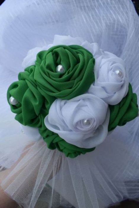 Buchet cu flori textile - Camy