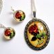 set bijuterii floral 
