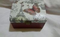Cutie din lemn realizata handmade