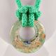 Colier verde knit