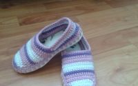 Espadrile crosetate pentru copii