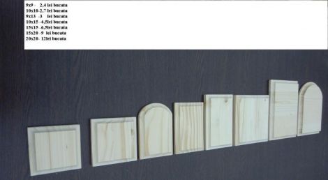 forme diverse din lemn pentru pictat sau decorat