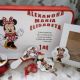 Set cu Minnie Mouse- rosu