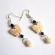 cercei howlite alb 