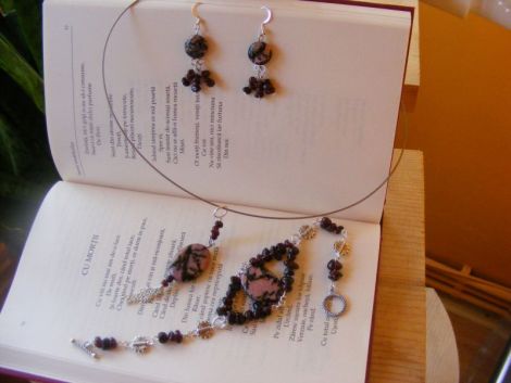 set rodonit si granat