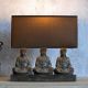 LAMPA DE MASA CU UN TREI BUDHA