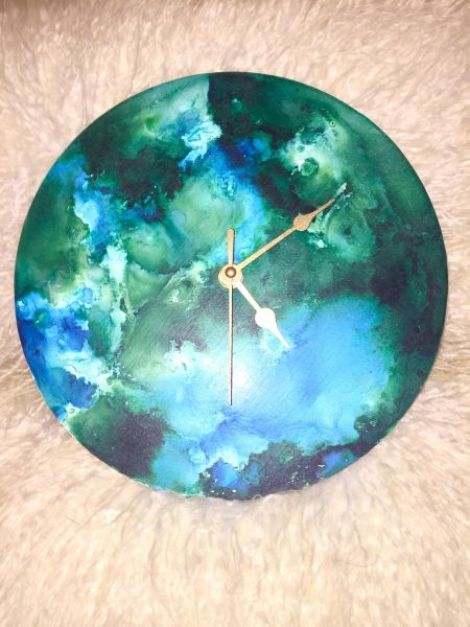Ceas perete handmade