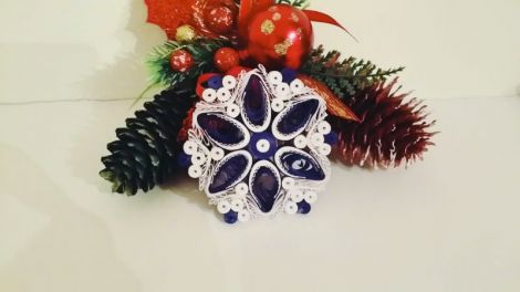 Ornament brad- quilling