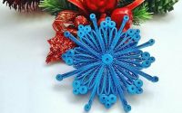 Decoratiune pentru brad quilling