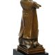 NAPOLEON - STATUETA DIN BRONZ PE SOCLU DIN MARMURA
