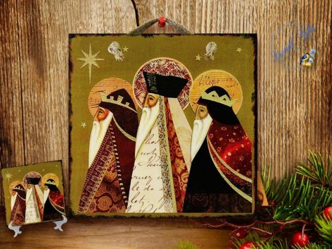 Tablou Decorativ Handmade Craciun - 02