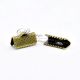 Capat de panglica sau snur bronz 13x7x5mm