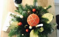 Decoraiune pentru masa de Craciun!