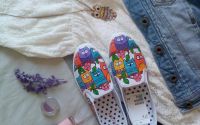 tenis pictat manual