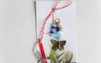 Martisor - pandantiv fluturas margele