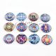 Cabochon 25x6mm sticla