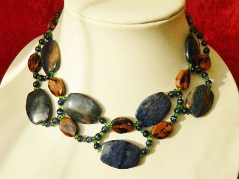 Colier Blue  Shine