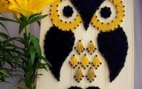 Tablou String Art Bufnita 