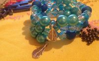 Bratara Blue Pearl