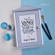 Cuier chei dulapior personalizat cu text