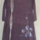 Tricou mov pictat manual