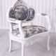 SET BAROC DIN LEMN ALB ANTICHIZAT 