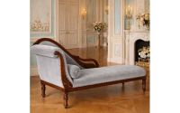 Sofa Empire din lemn mahon cu capete de lebede 