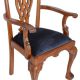 SCAUN CHIPPENDALE DIN LEMN MAHON 