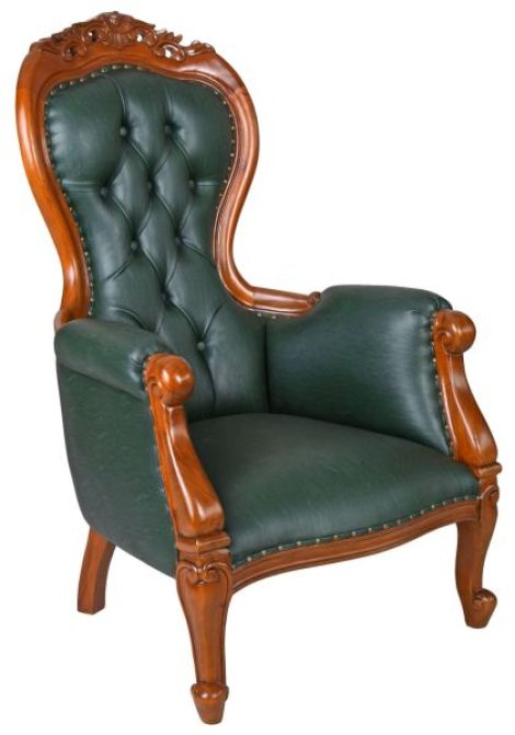 FOTOLIU CHESTERFIELD DIN LEMN MAHON