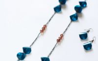 Colier "Teal Romance"