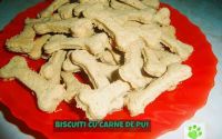 Biscuiti cu carne de pui