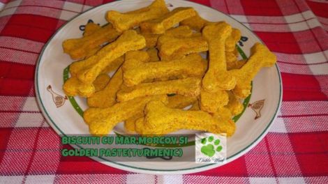 Biscuiti cu mar morcov golden paste