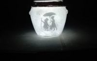 Lampa solara hand-made