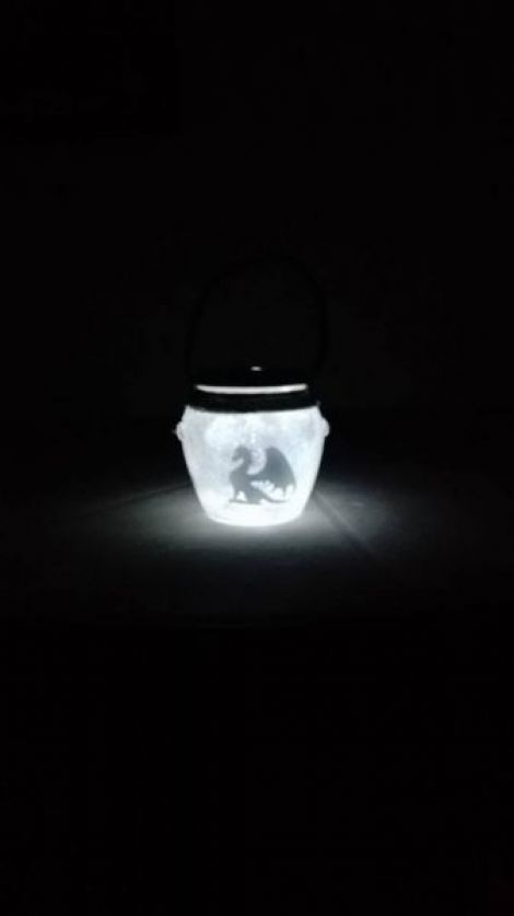 Lampa solara hand-made