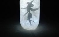 Lampa solara hand-made