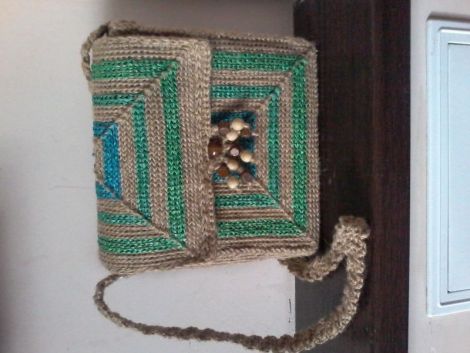 Geanta handmade l