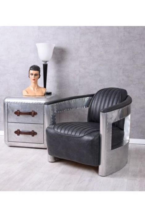 FOTOLIU INDUSTRIAL DIN LEMN MASIV CU PIELE GROASA