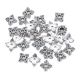 Capac floare arg. antic 6x6mm