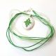 Pandantiv verde cu motive traditionale