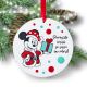 Globulet Craciun cu Mickey Mouse realizat manual