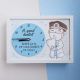 Ceas dentist personalizat inramat pictat manual