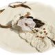 colier dantelat fleurs de lys 