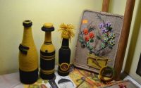 Sticle decorative handmade un cadou unic