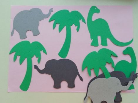 Forme decupate Dinozaur set