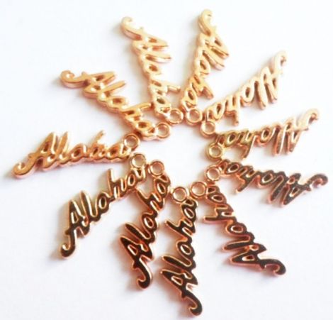 Charm Aloha auriu