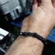 Bratara pentru barbati cu black onyx si argint