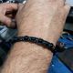 Bratara pentru barbati cu black onyx si argint